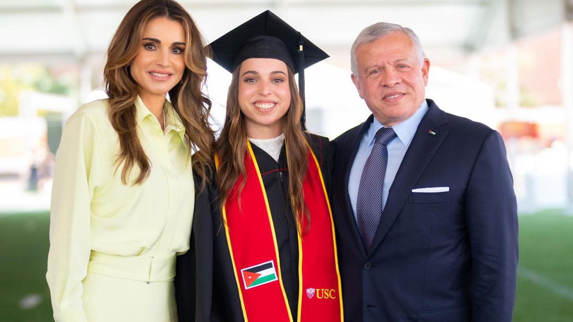 Queen Rania's daughter graduates from university in California