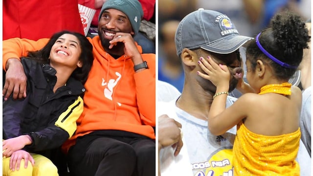 Kobe Bryant aka "the best girl dad"