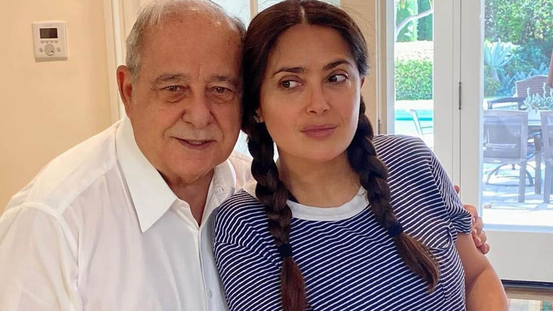 Salma Hayek, father Sami