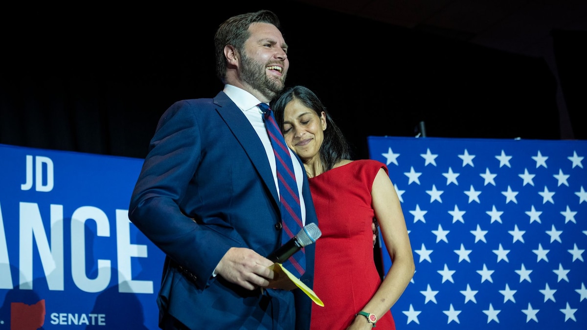 Who Is Vice Presidential Candidate J D Vance S Wife Usha Chilukuri Vance