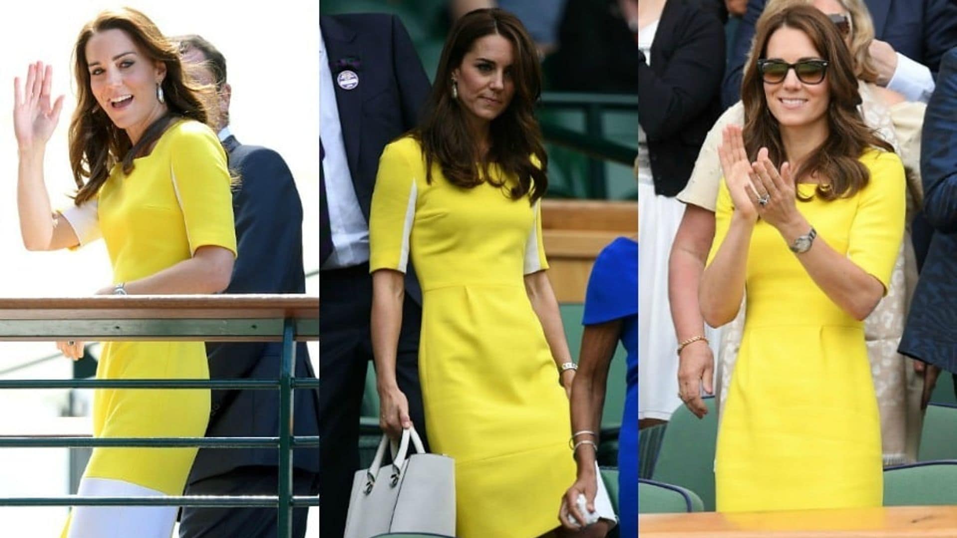 Kate Middleton shines in recycled Roksanda Ilincic dress at Wimbledon