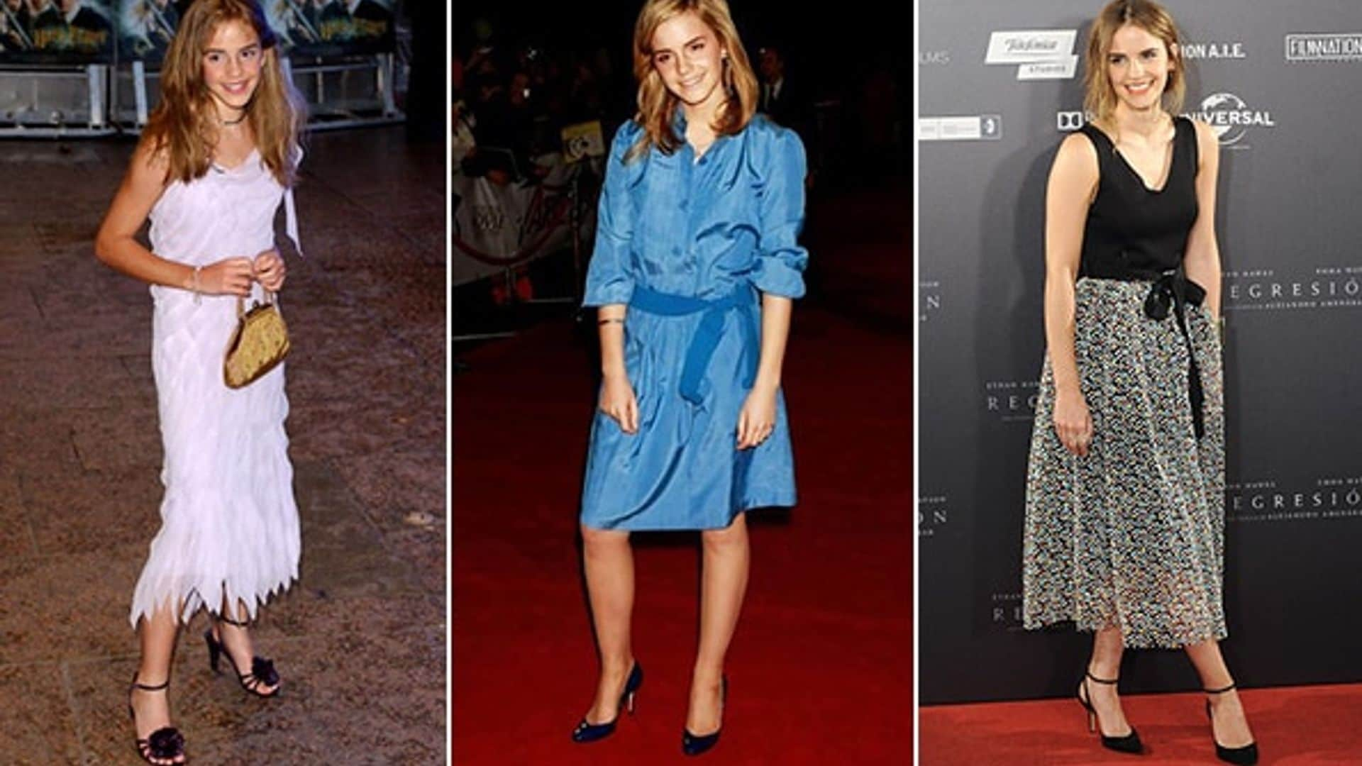 Style transformation: Emma Watson's red carpet fashion through the years