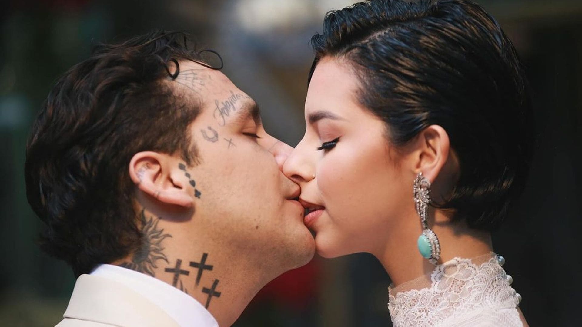 First images of Angela Aguilar and Christian Nodal on their honeymoon