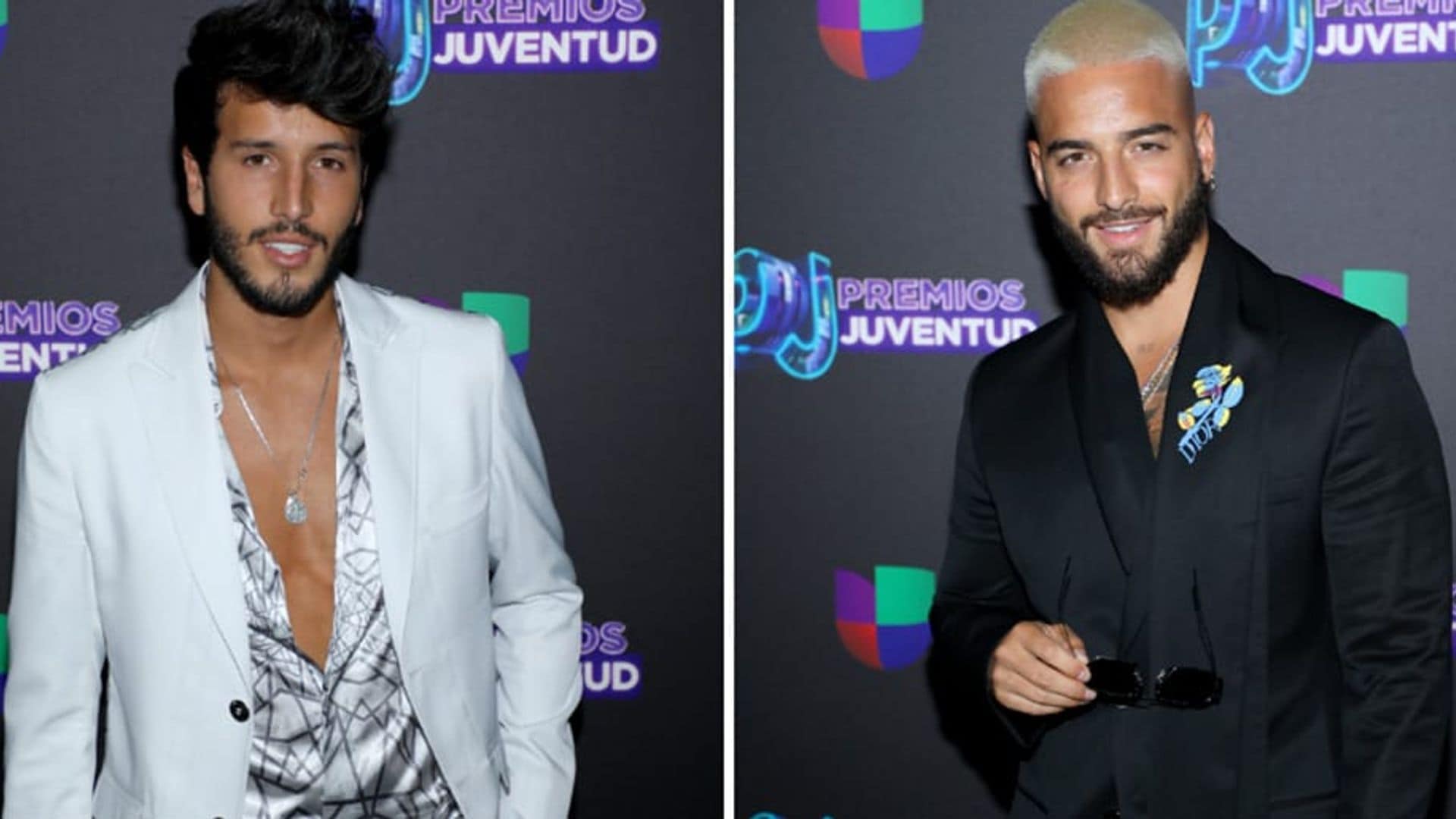 Maluma and Sebastian Yatra Premios Juventud