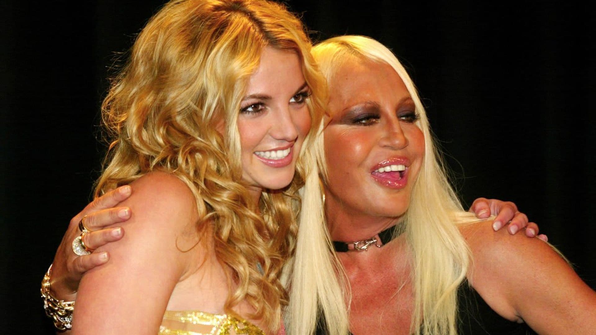 Britney Spears says Donatella Versace is already designing her wedding dress!