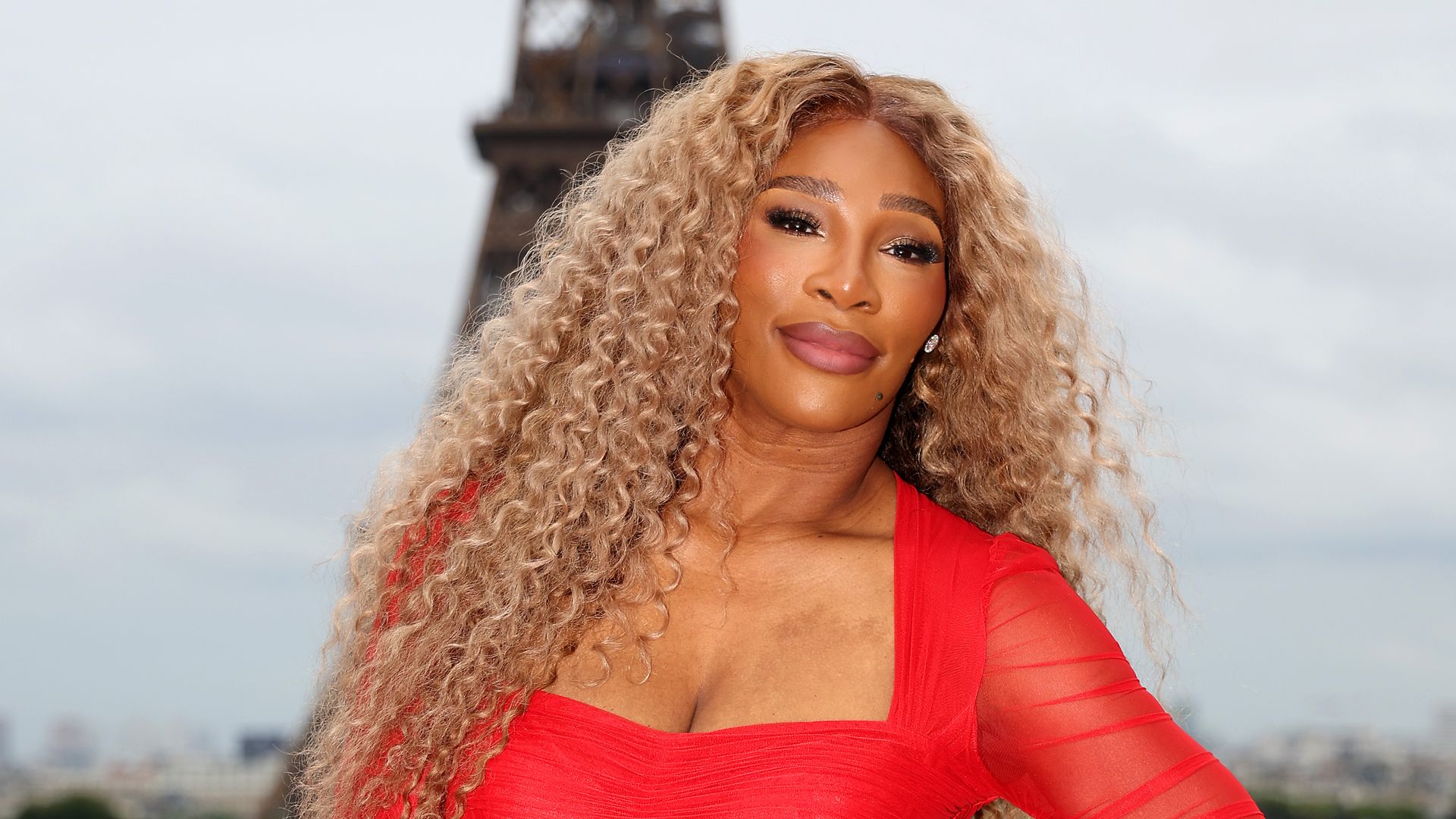 Serena Williams attends the red carpet before the opening ceremony of the Olympic Games Paris 2024 on July 26, 2024, in Paris, France. (Photo by Matthew Stockman/Getty Images)