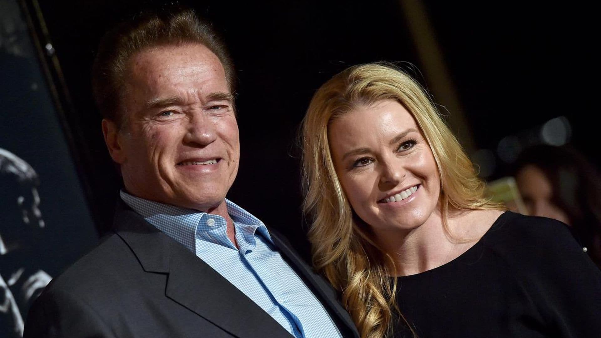 Arnold Schwarzenegger y Heather Milligan