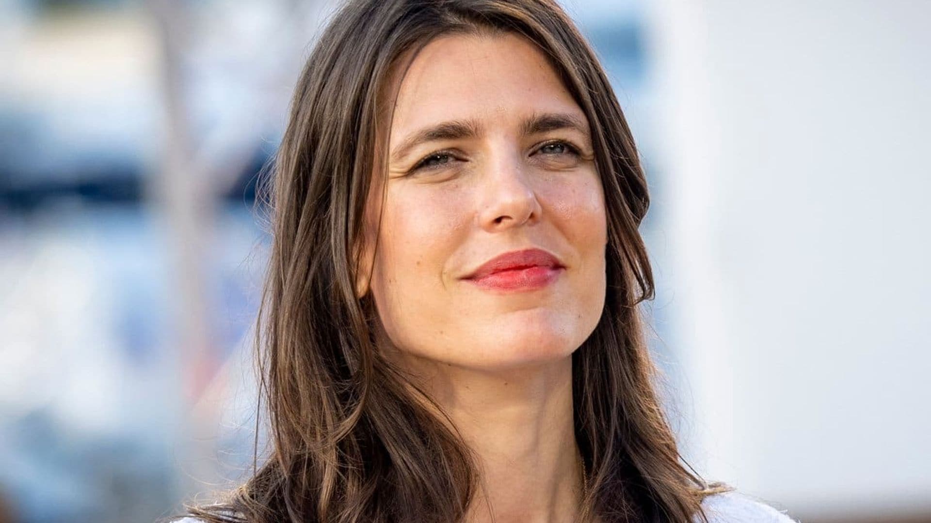 Charlotte Casiraghi's mother-in-law and sister Princess Alexandra hit fashion show in Paris