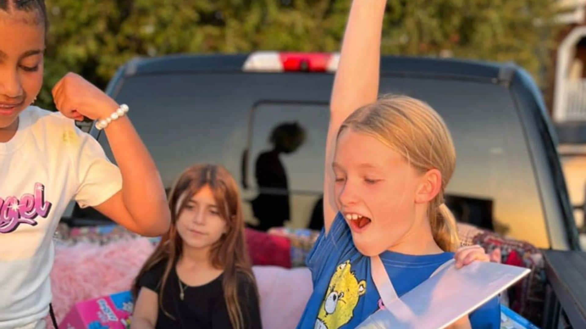 North West and Penelope Disick celebrate Jessica Simpson’s daughter Maxwell’s 10th birthday