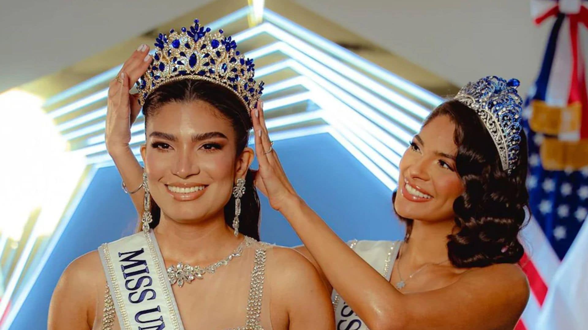 Sheynnis Palacios corona a la nueva Miss Universe Nicaragua, Geyssell García