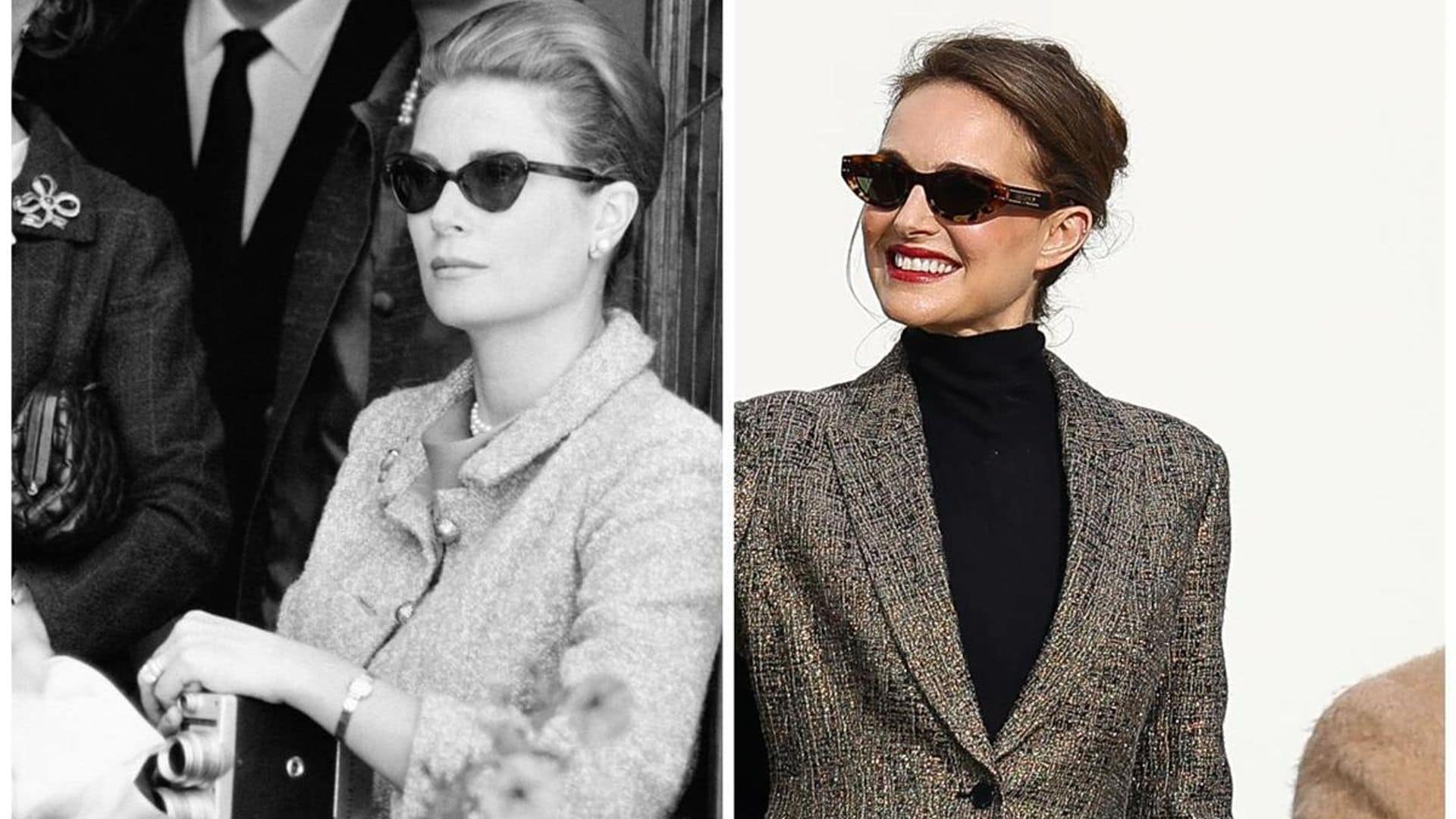 Natalie Portman channeled Grace Kelly in head-to-toe Dior during latest outing in Paris