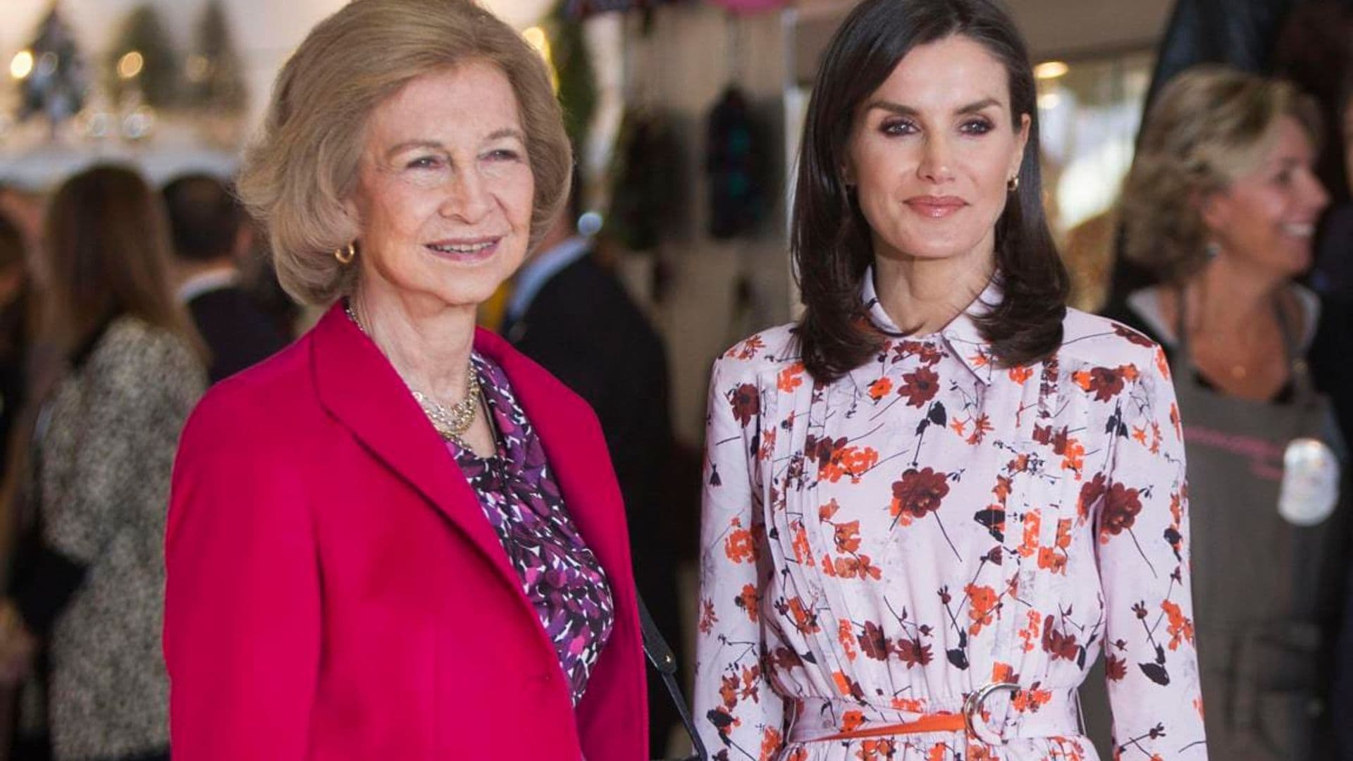 Queen Letizia’s mother-in-law Queen Sofia to stay in Spain while husband leaves the country