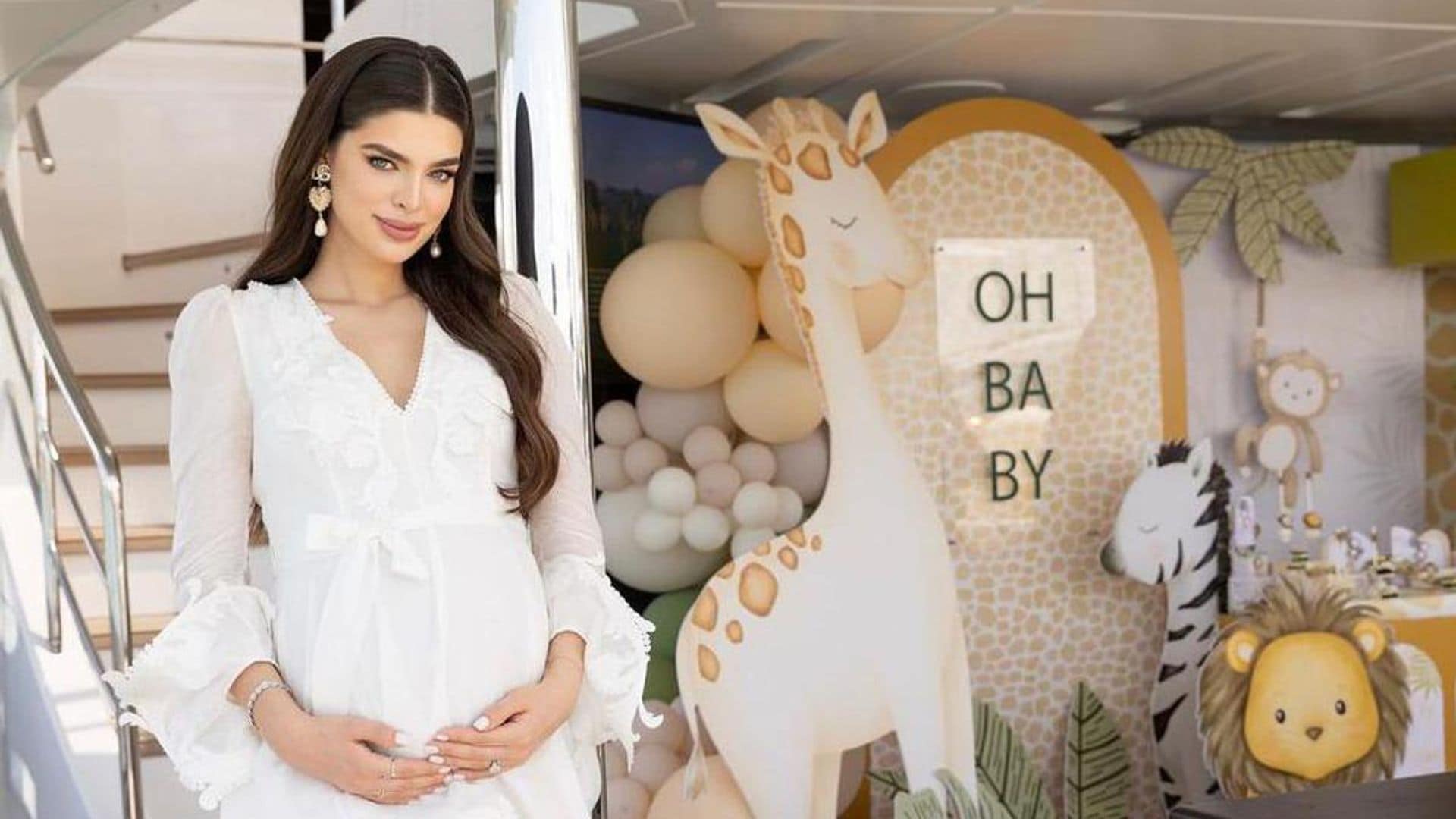 Nadia Ferreira celebrates her baby shower surrounded by her friends and loved ones