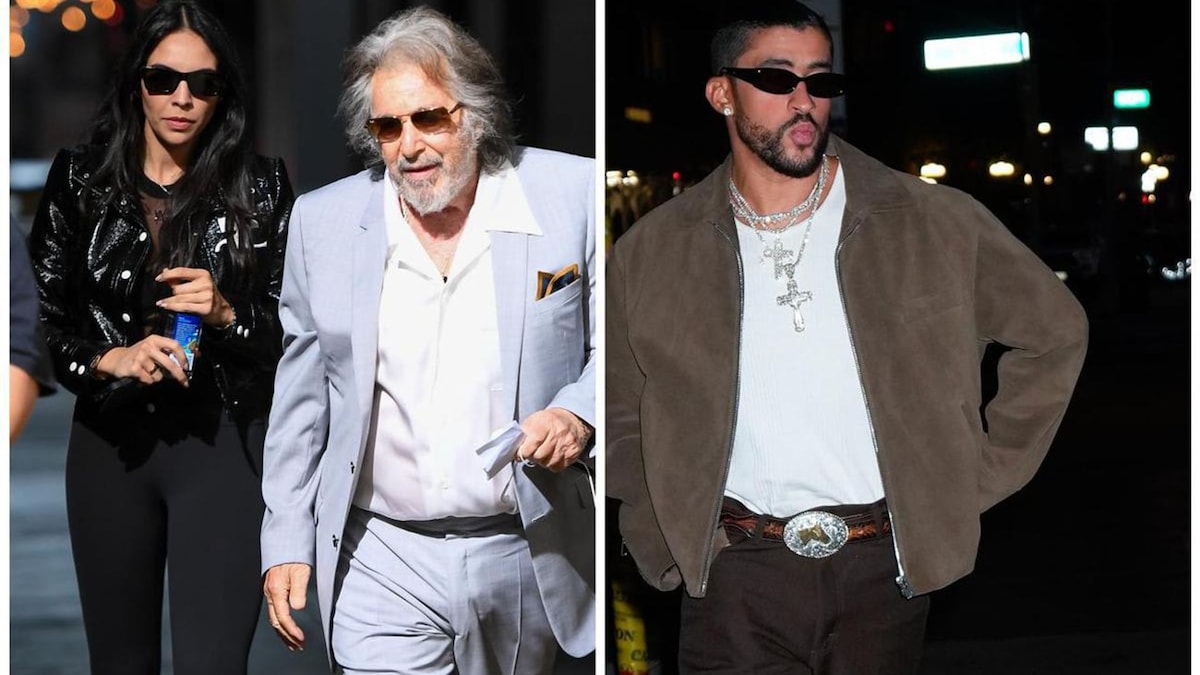 Bad Bunny and Al Pacino working together on a special project in New ...