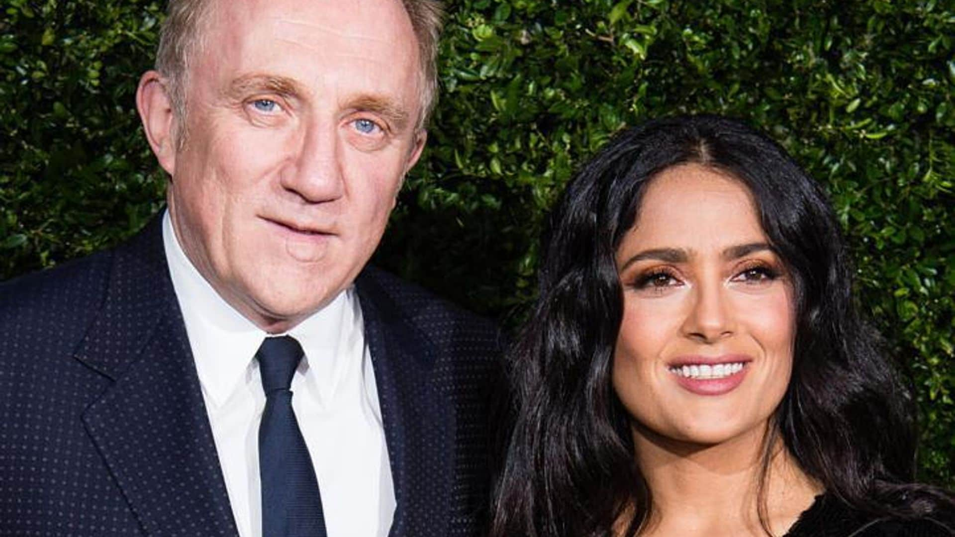 Salma Hayek and Francois Henri Pinault