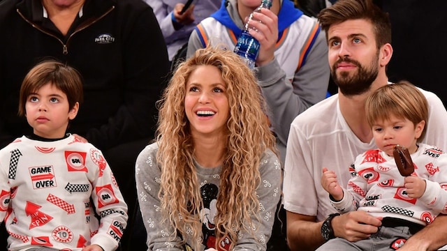 Shakira and Gerard Pique's kids meet sharks and their reaction is hilarious!