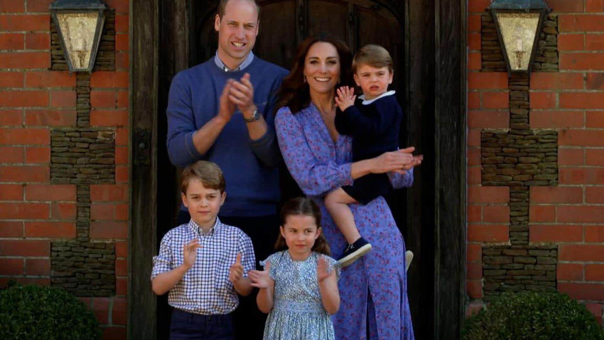 The reason Kate Middleton, kids were wearing blue for surprise TV appearance