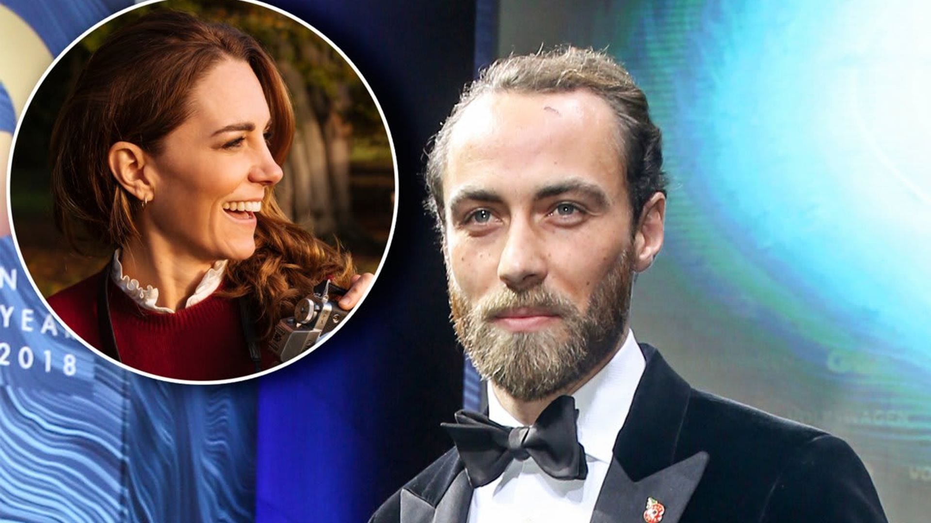 James Middleton supports big sister Kate Middleton