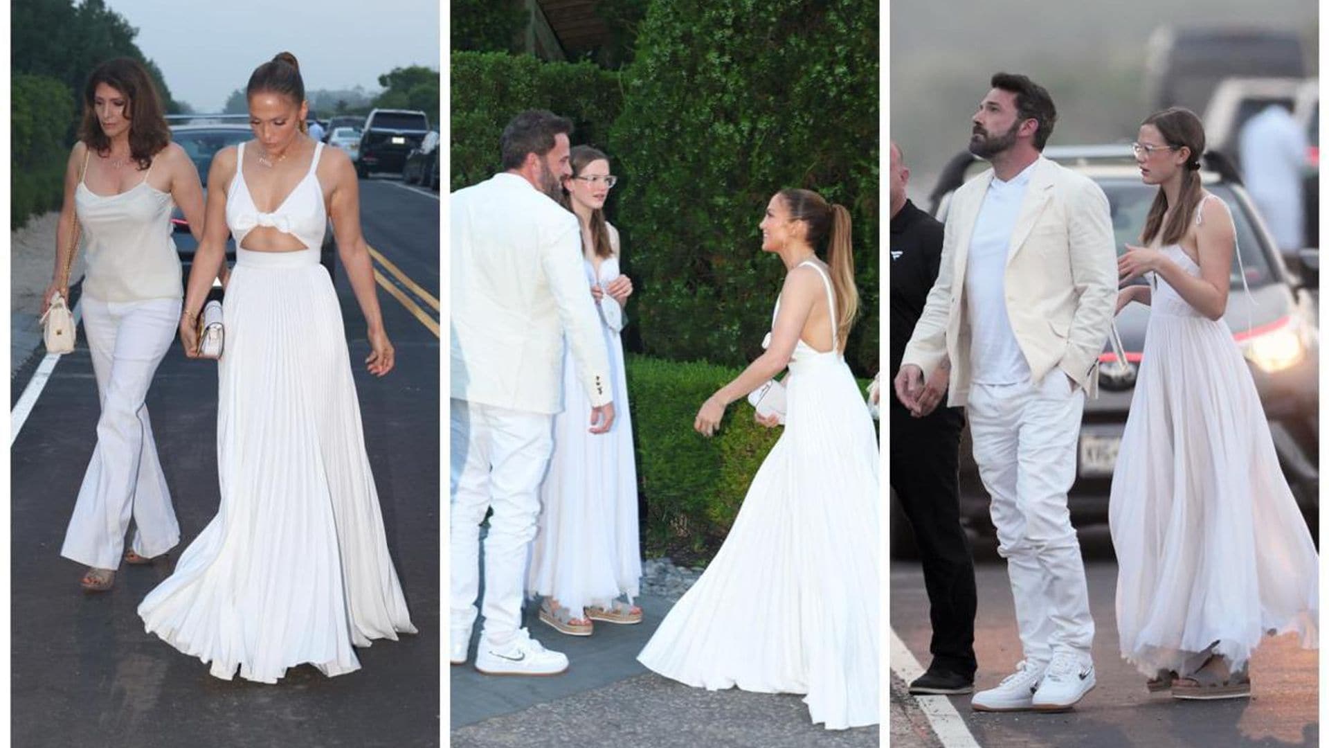 Jennifer Lopez, Ben Affleck, and Violet attended star-studded 4th of July bash at the Hamptons