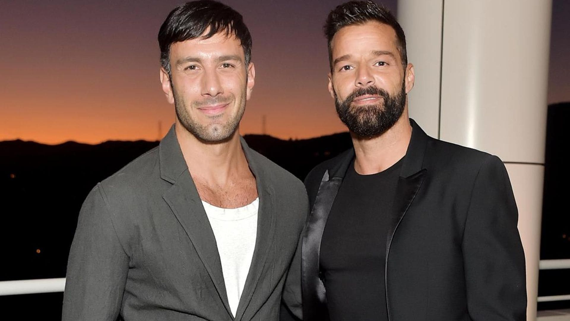 Ricky Martin y Jwan Yosef