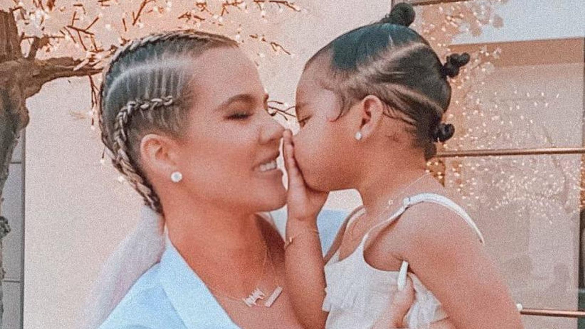 Khloé Kardashian’s baby girl True proves to be the best workout buddy
