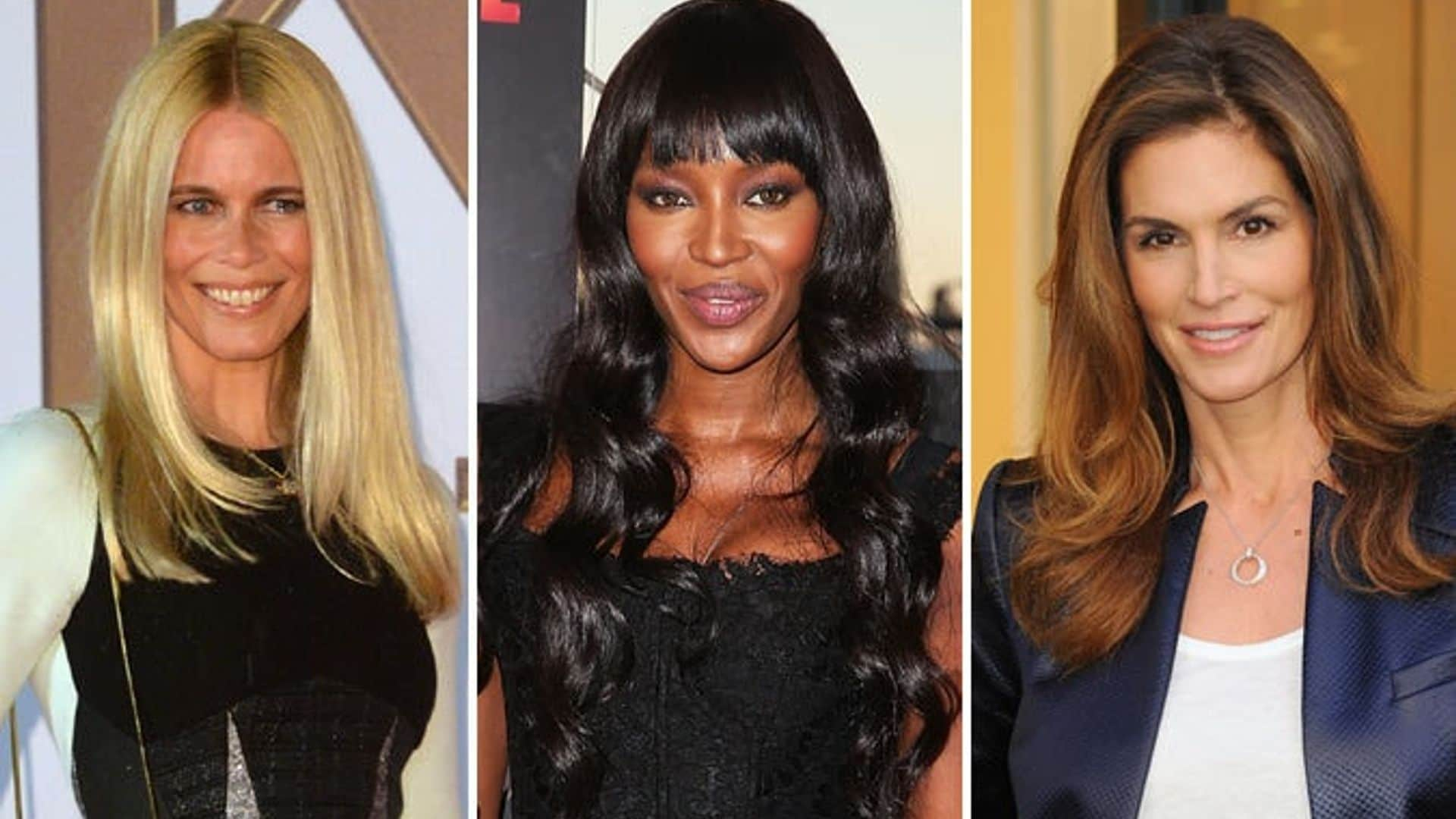 Cindy Crawford, Naomi Campbell and Claudia Schiffer are the latest recruits for the Balmain army