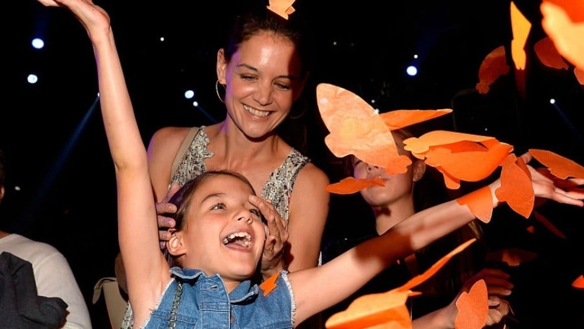 Suri Cruise is in awe of Leona Lewis after seeing 'Cats' on Broadway with mom Katie Holmes