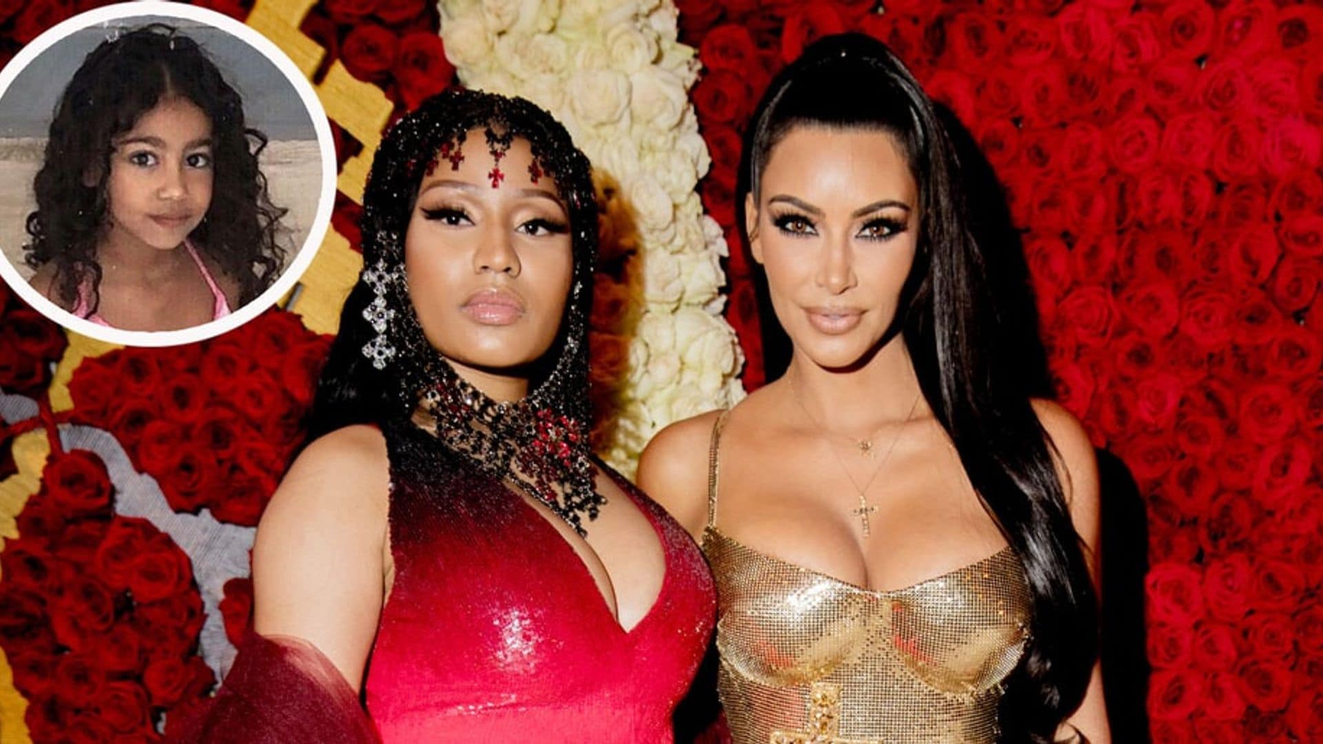 Kim Kardashian reveals the glam sparkly gift Nicki Minaj once gave North West