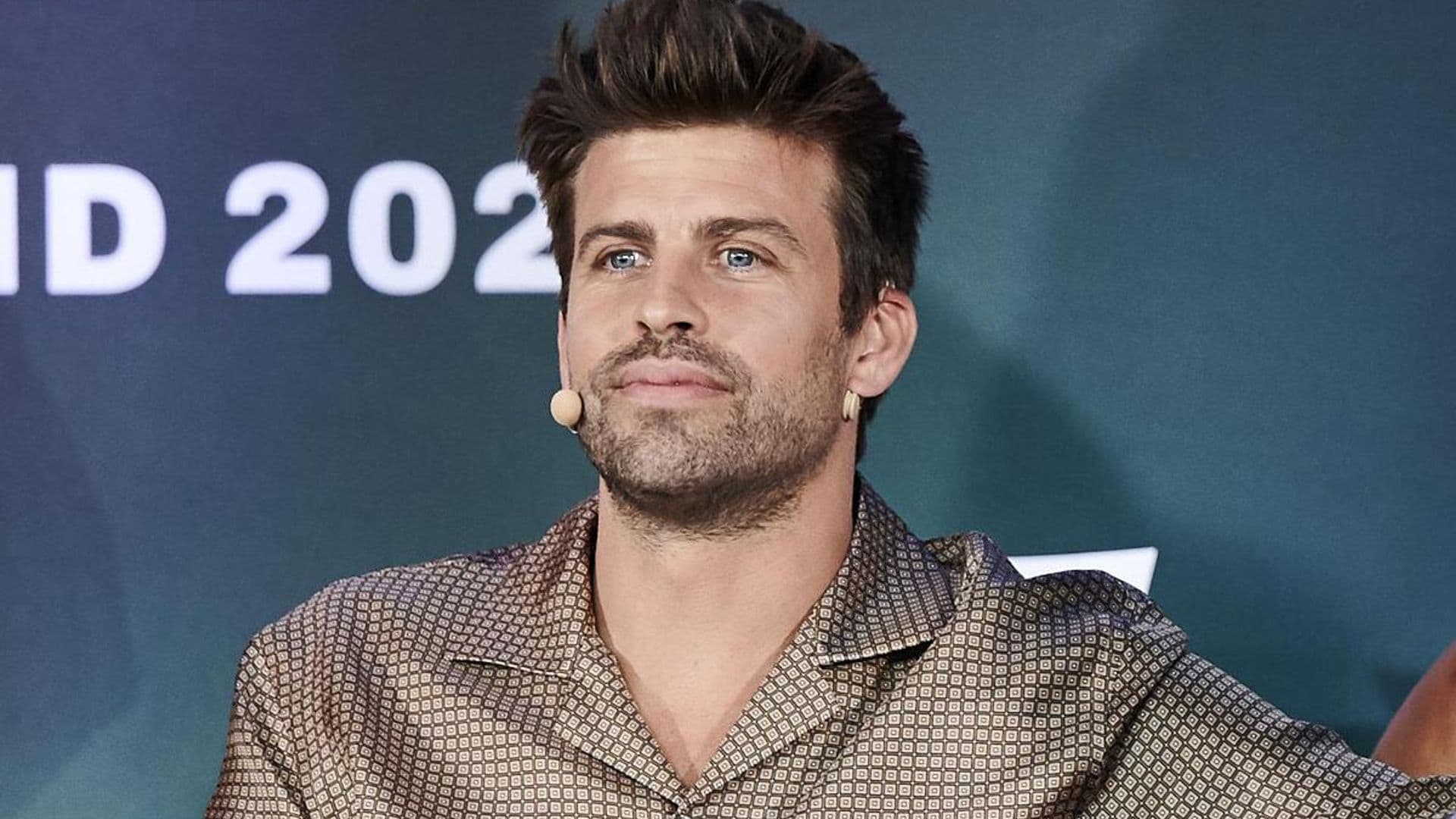 Pique reminisces when the world found out about his separation from Shakira