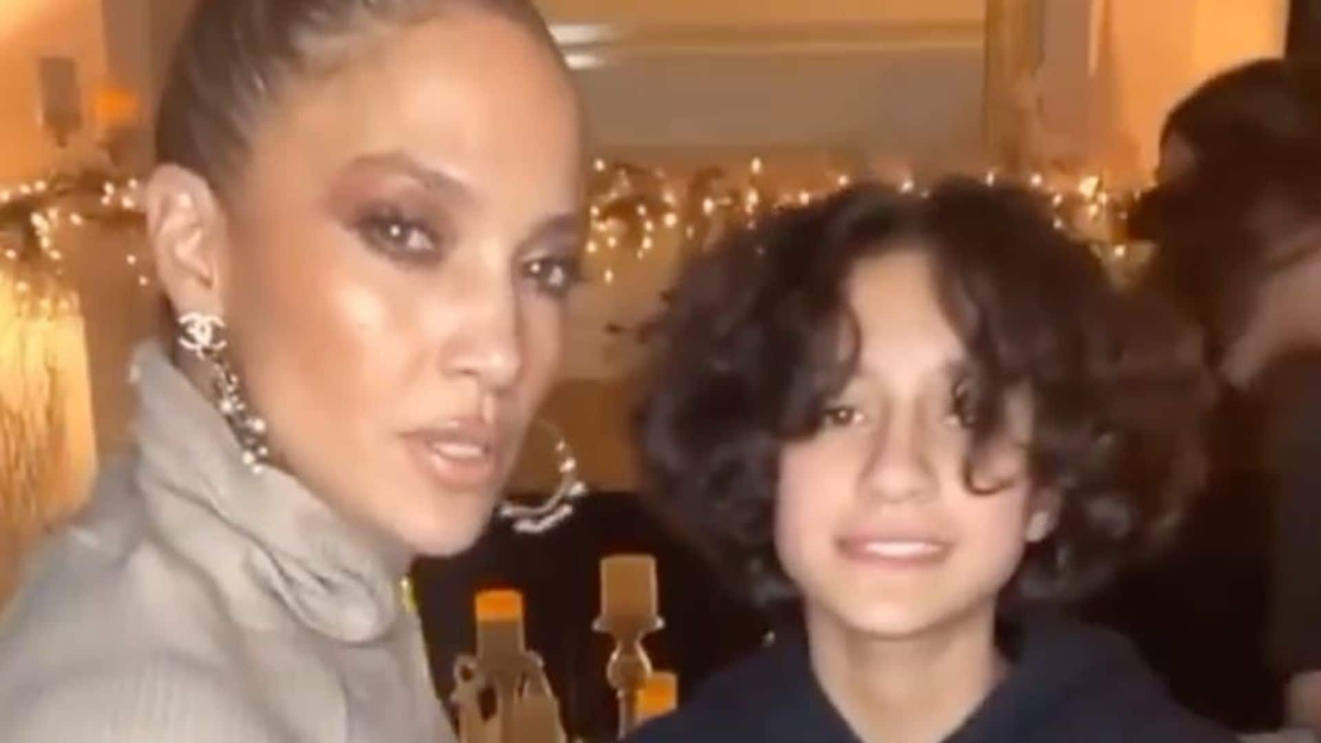 JLo and A-Rod throw epic dance party with their kids