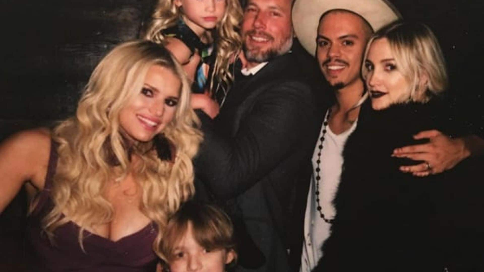 Jessica Simspon's daughter Maxwell steals show in family photo on New Year's Eve