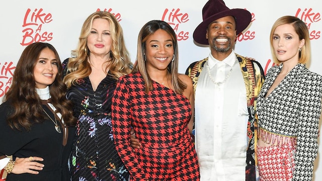 Salma Hayek, Jennifer Coolidge, Tiffany Haddish, Billy Porter, Rose Byrne Like a Boss photocall