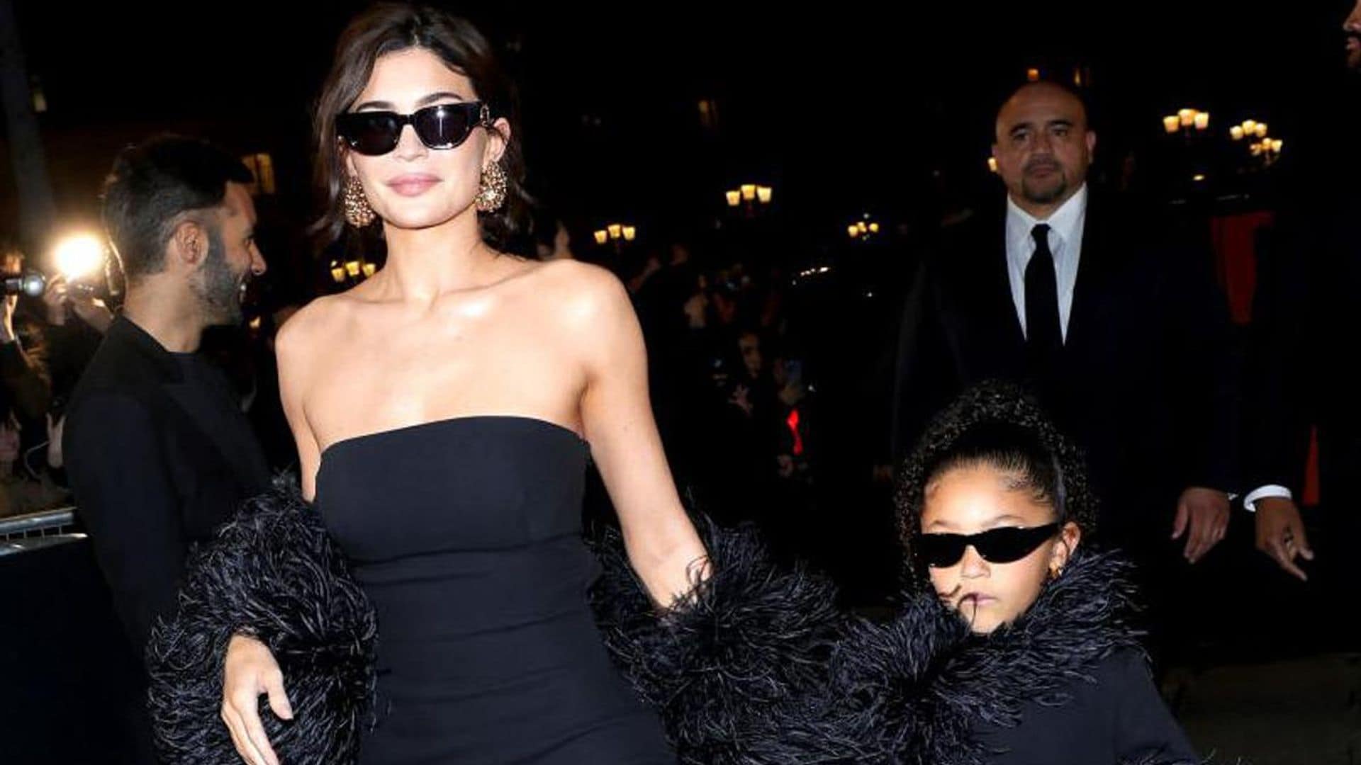 Kylie Jenner and Stormi Webster steal the show matching at Valentino Paris Fashion Week