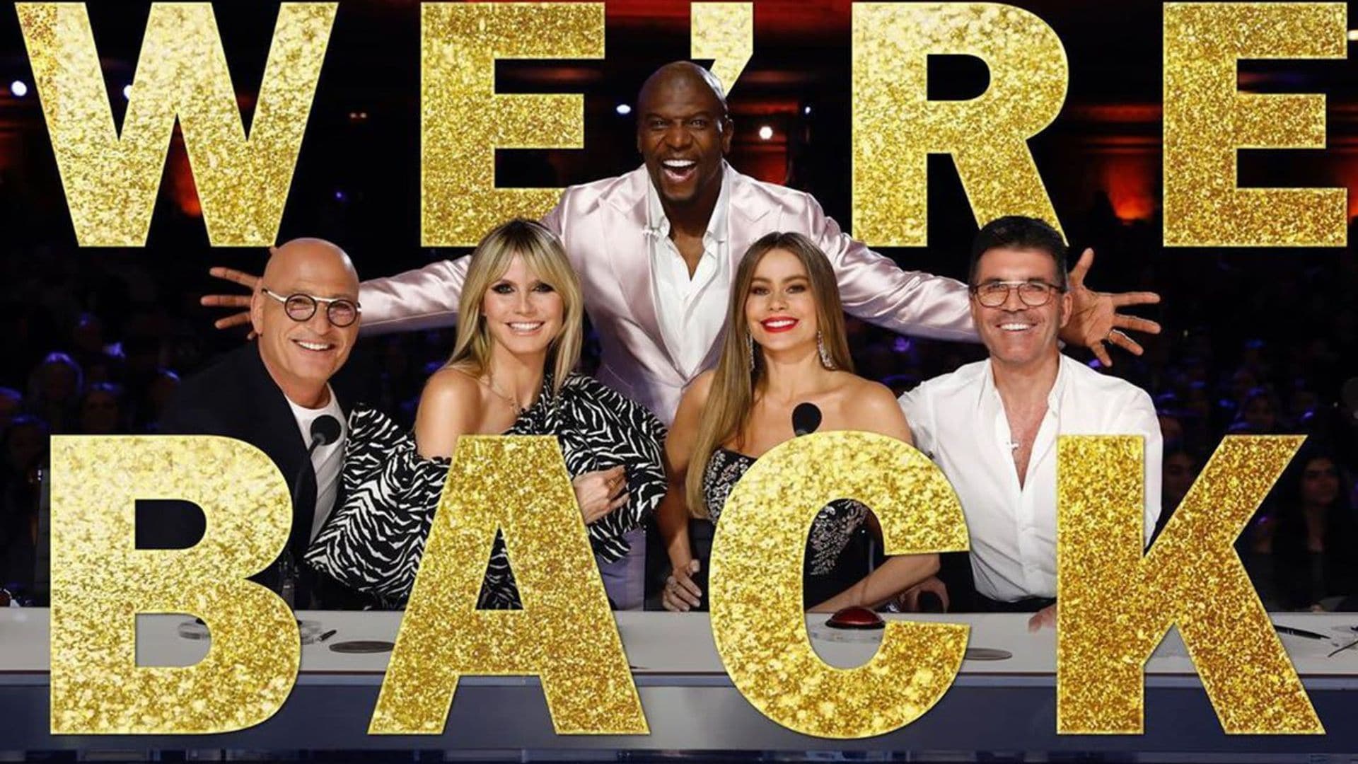 Americas Got Talent promo image with all the judges and Terry Crews