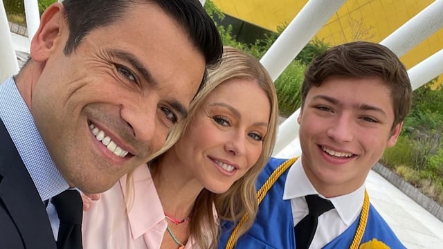 Kelly Ripa and Mark Consuelos celebrate their son Joaquin's graduation