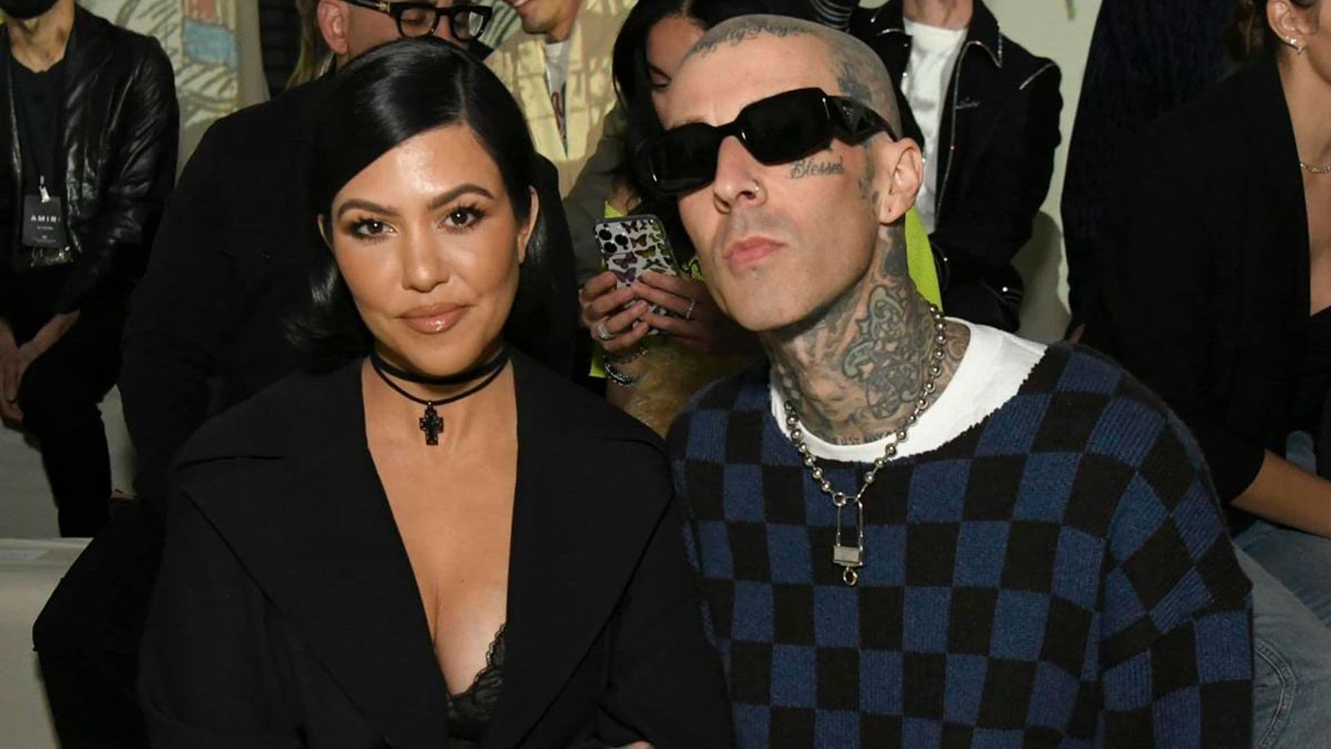 Kourtney Kardashian supports Travis Barker’s son at his fashion show