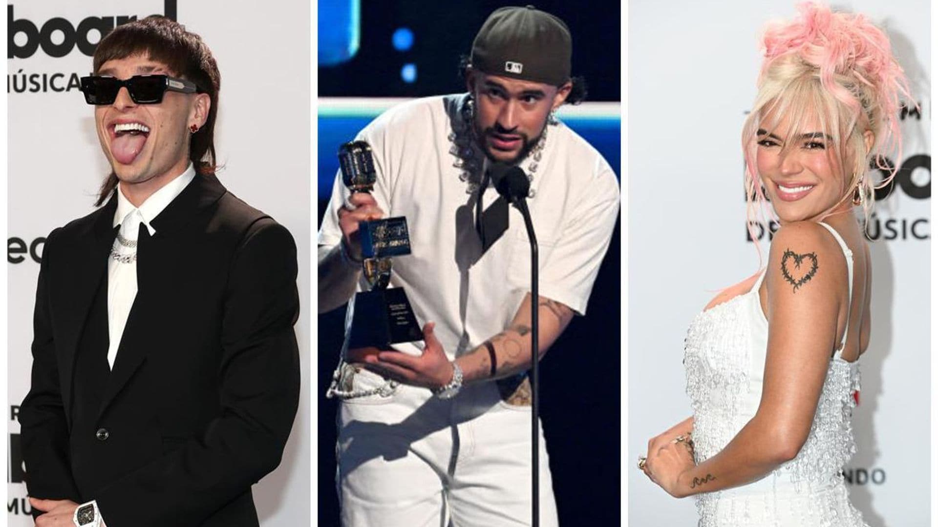 Peso Pluma, Bad Bunny, and Karol G are the top winners of the 2023 Billboard Latin Music Awards