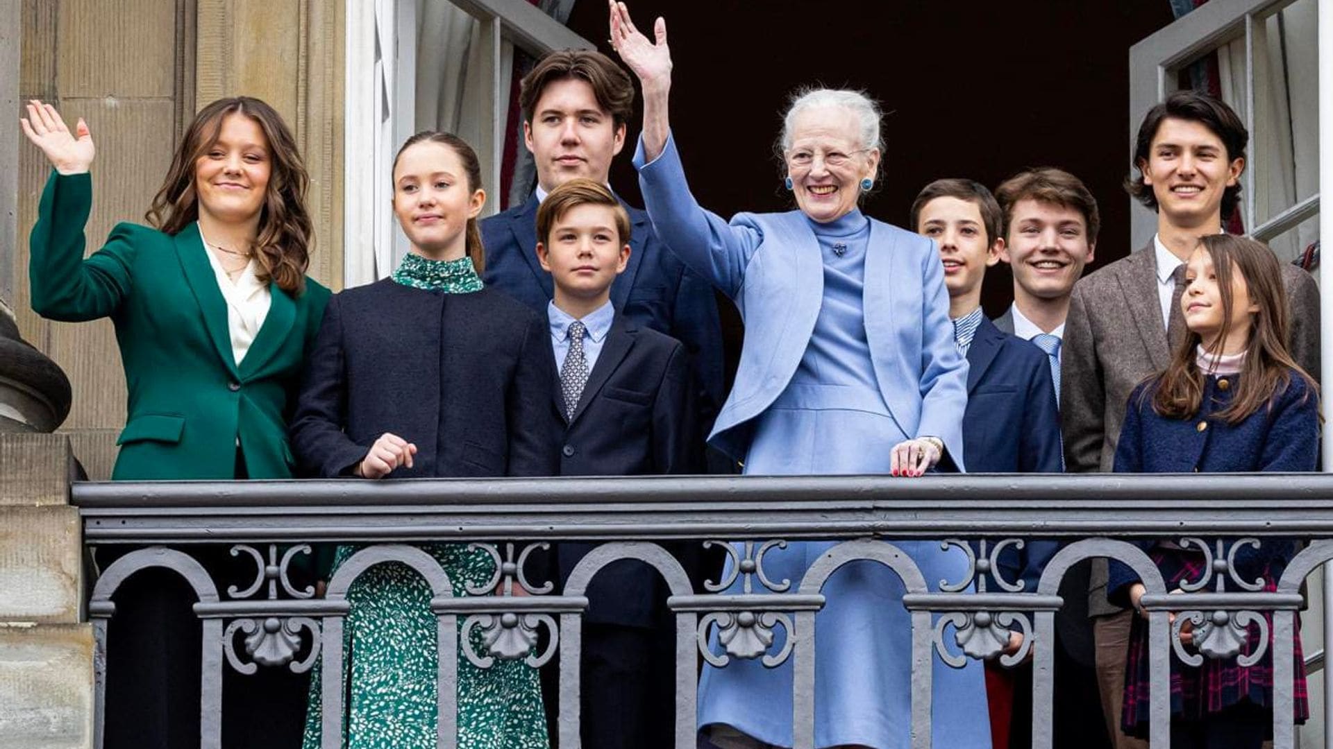 Queen makes appearance with grandchildren who lost Prince and Princess titles