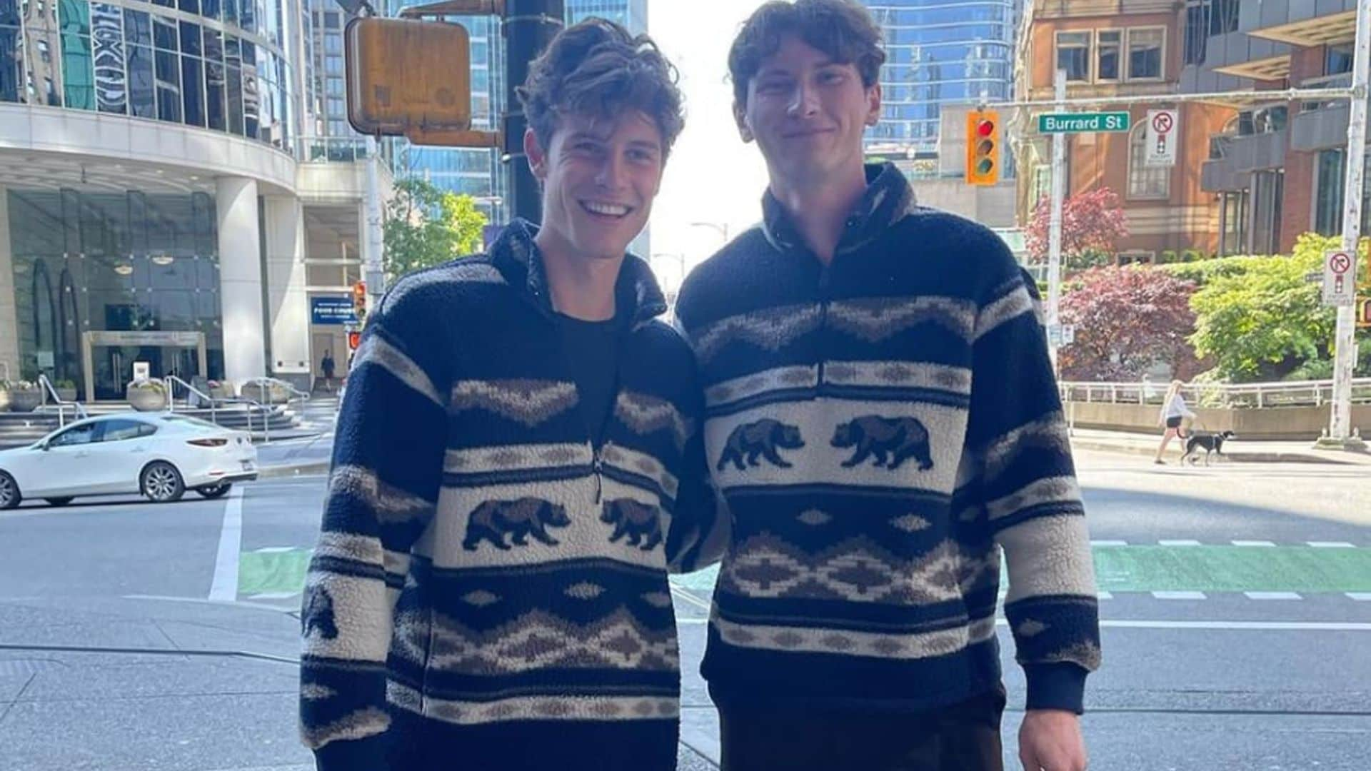 WATCH: Shawn Mendes hilarious reaction seeing a fan wearing his exact same outfit