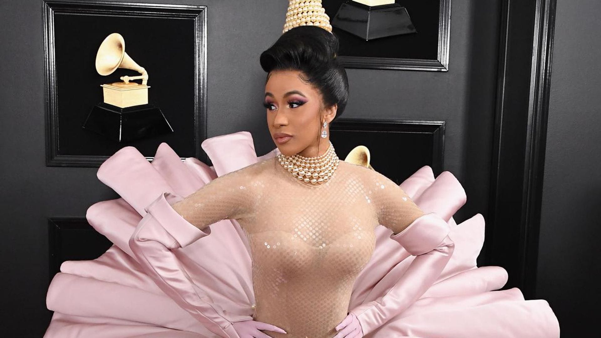 Cardi B at the 61st Annual GRAMMY Awards