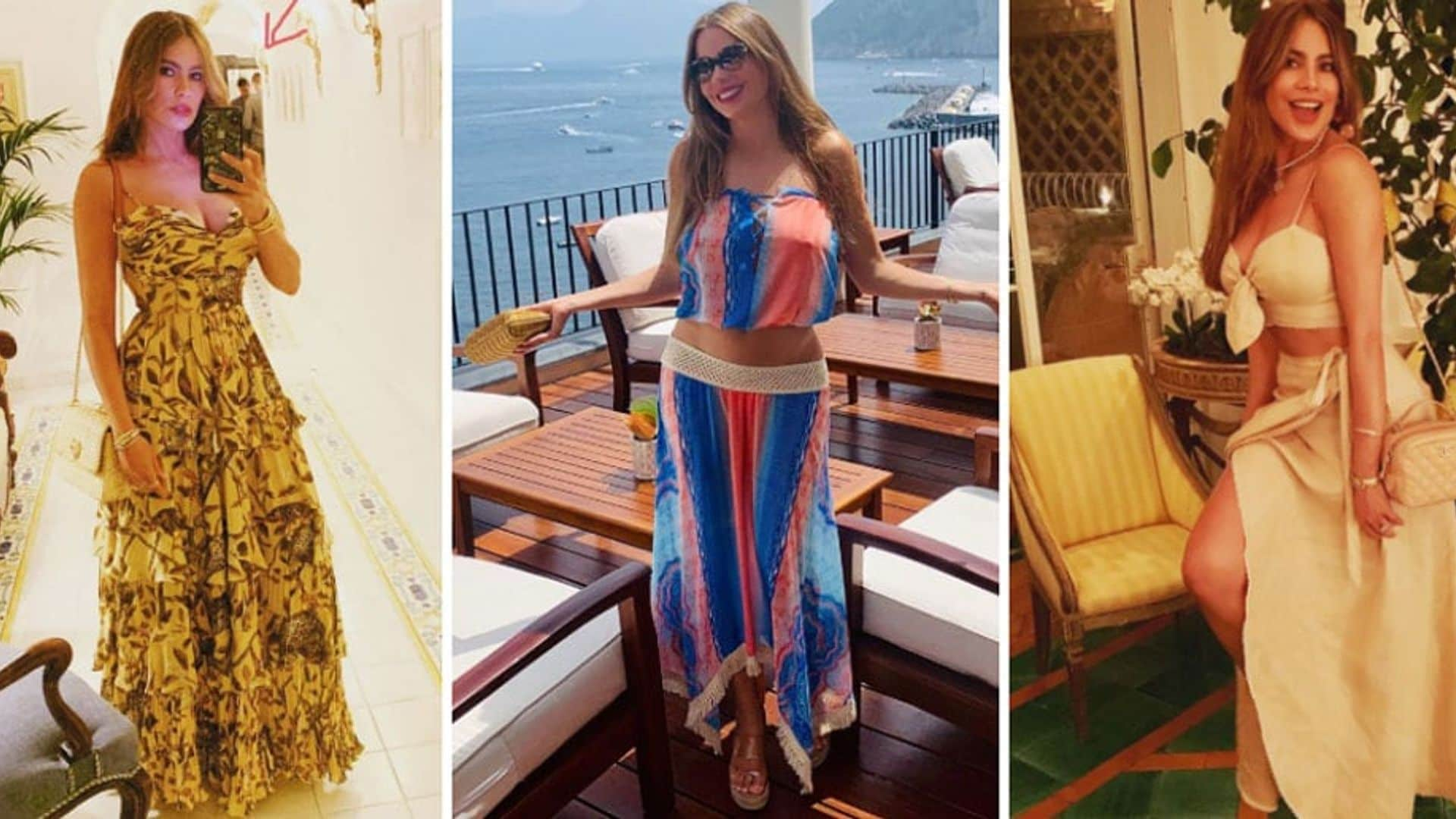 Sofia Vergara packed the ultimate summer vacation wardrobe and it's hot, hot, hot