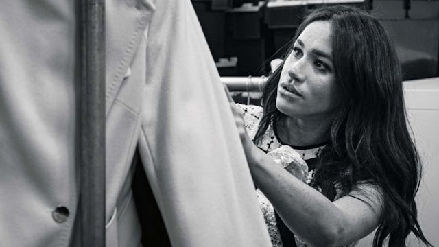 meghan markle vogue editing role