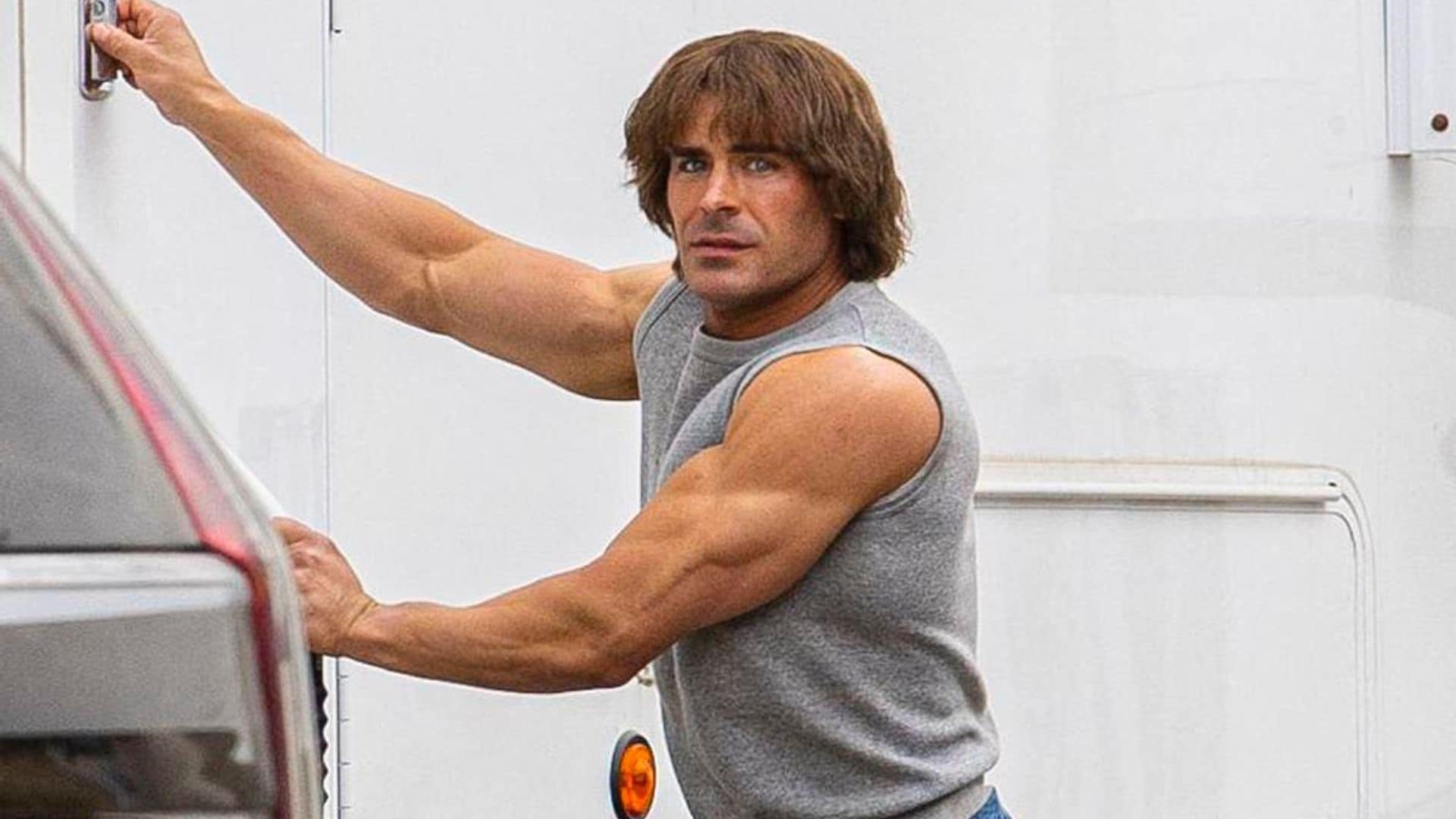 Zac Efron’s ripped body and shaggy wig has people amused