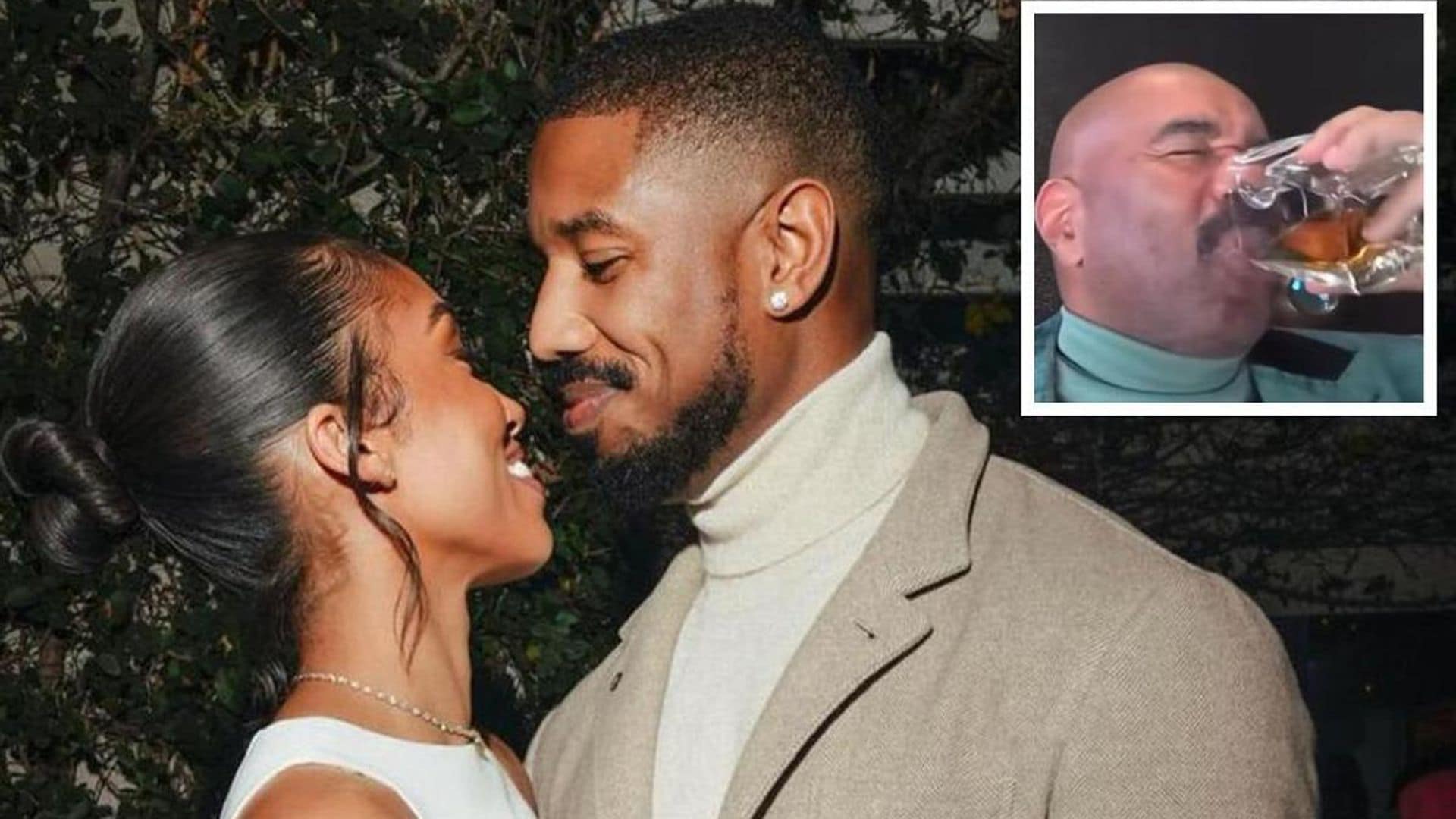 Steve Harvey is left stressed thinking about Lori Harvey and Michael B Jordan getting married