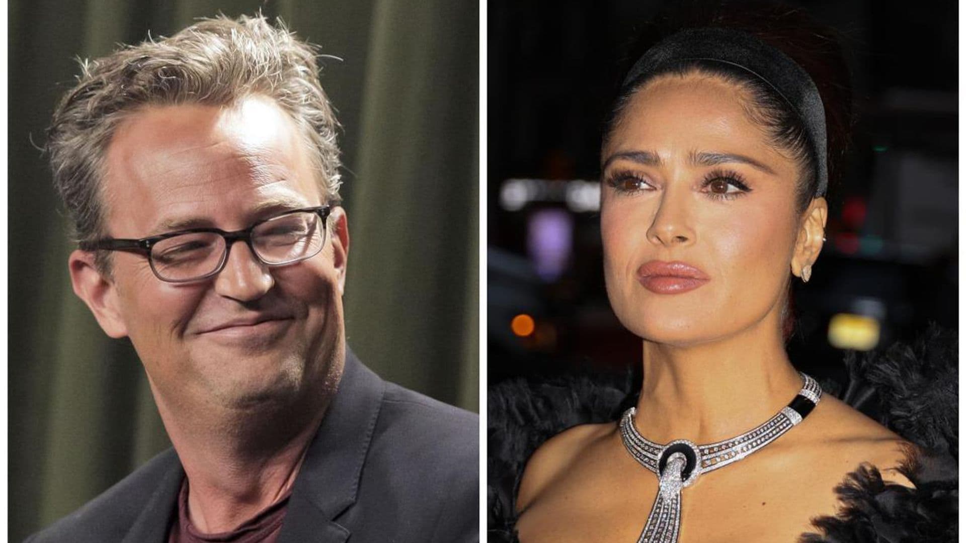 Matthew Perry reveals Salma Hayek’s acting ideas ‘weren’t always helpful’ on the set