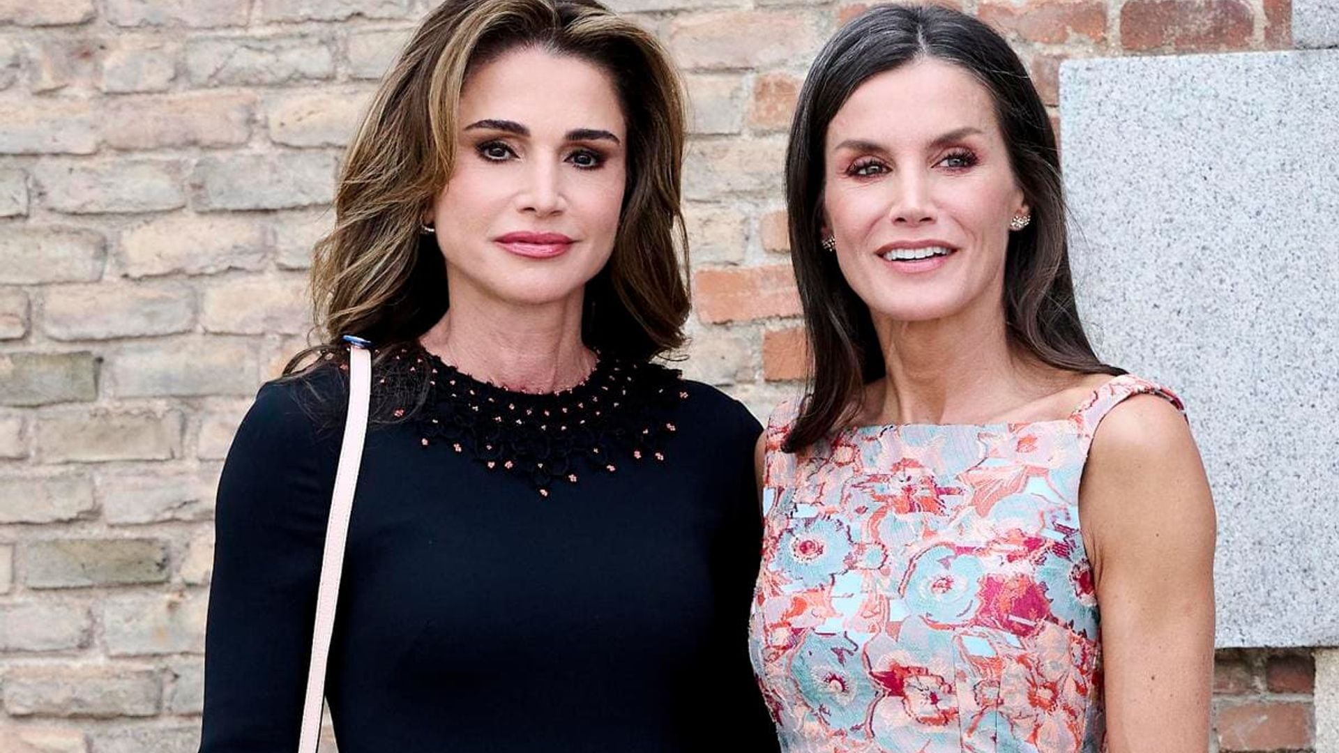 Stylish reunion! Queen Rania steps out with Queen Letizia in Spain