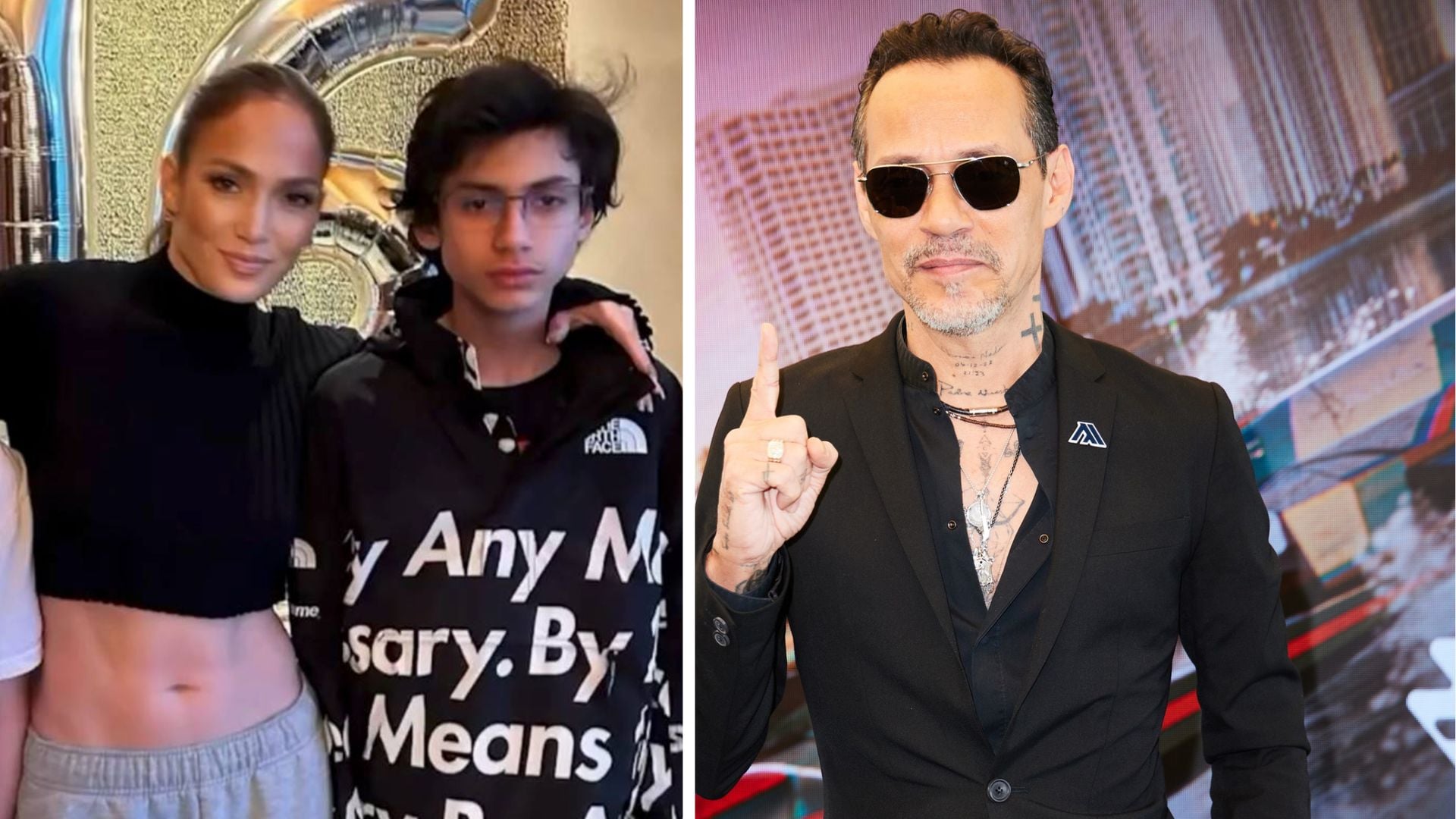 Jennifer Lopez's son looks just like his dad Marc Anthony: The twins just turned 17!