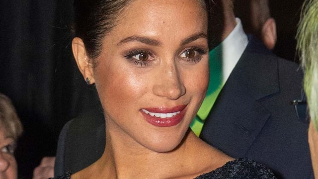 meghan markle red lipstick