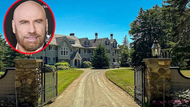 John Travolta puts 20-bedroom Maine property on the market for $5 million