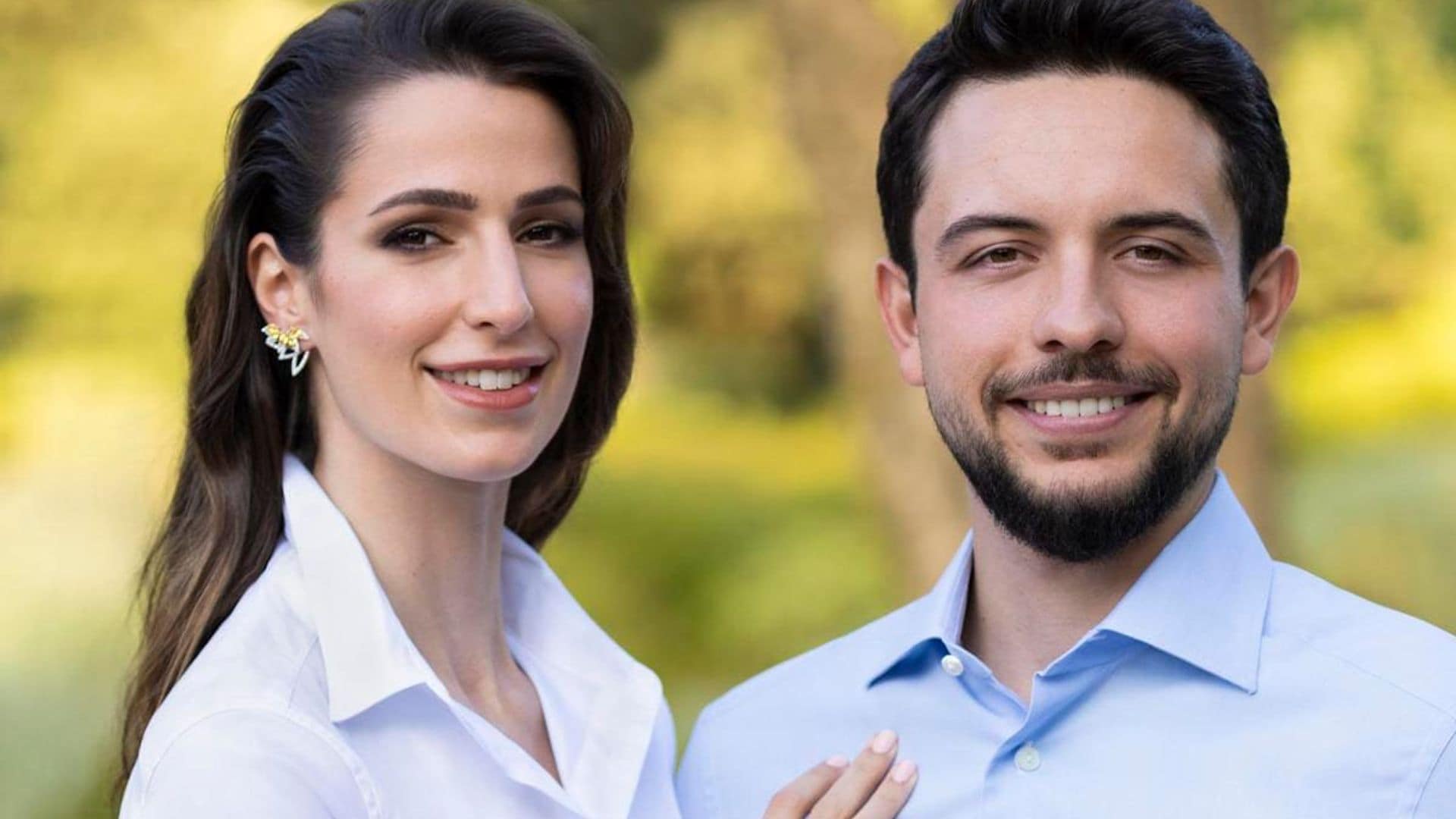 Queen Rania's future daughter-in-law steps out for second engagement with Crown Prince Hussein